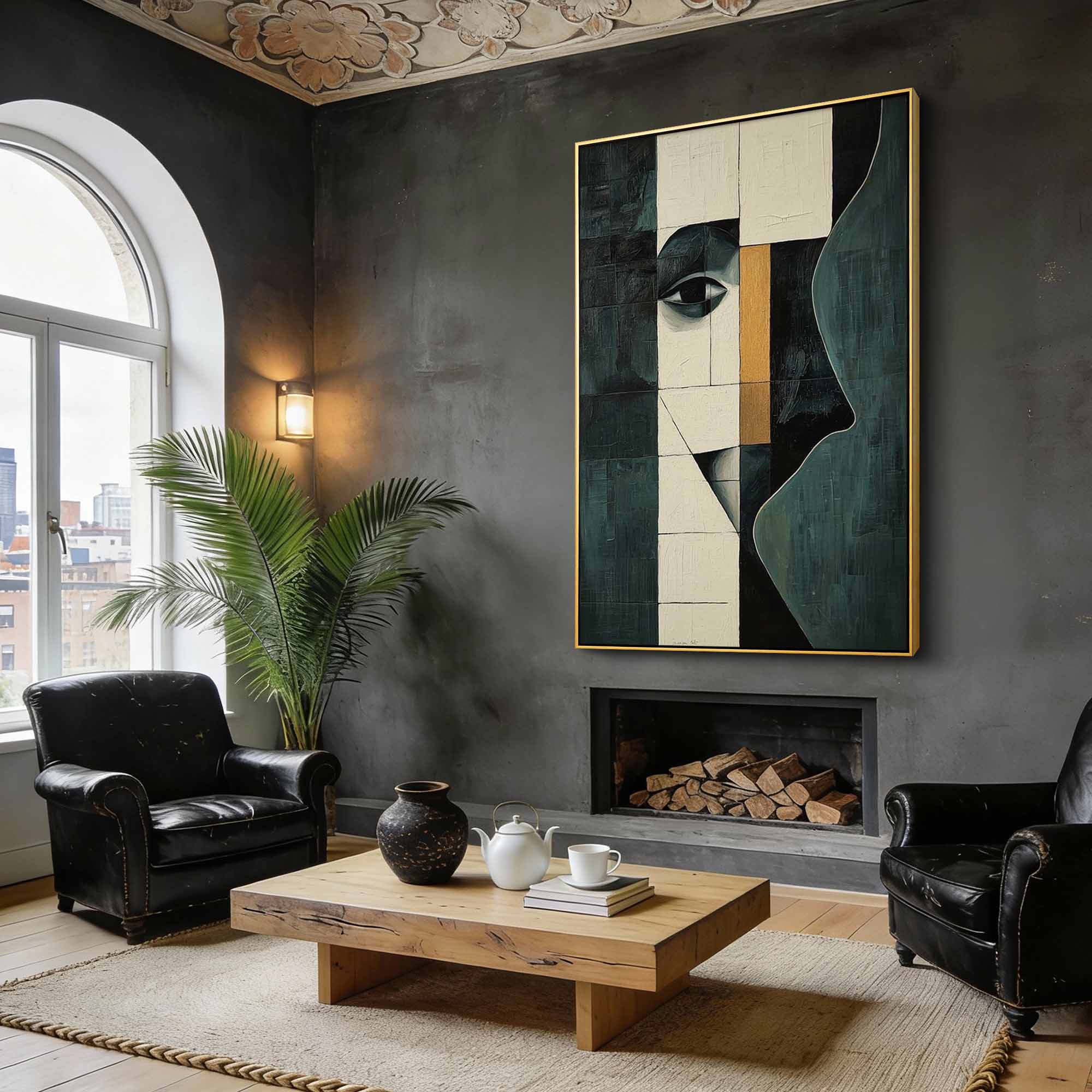 Abstract Canvas Art #AB925