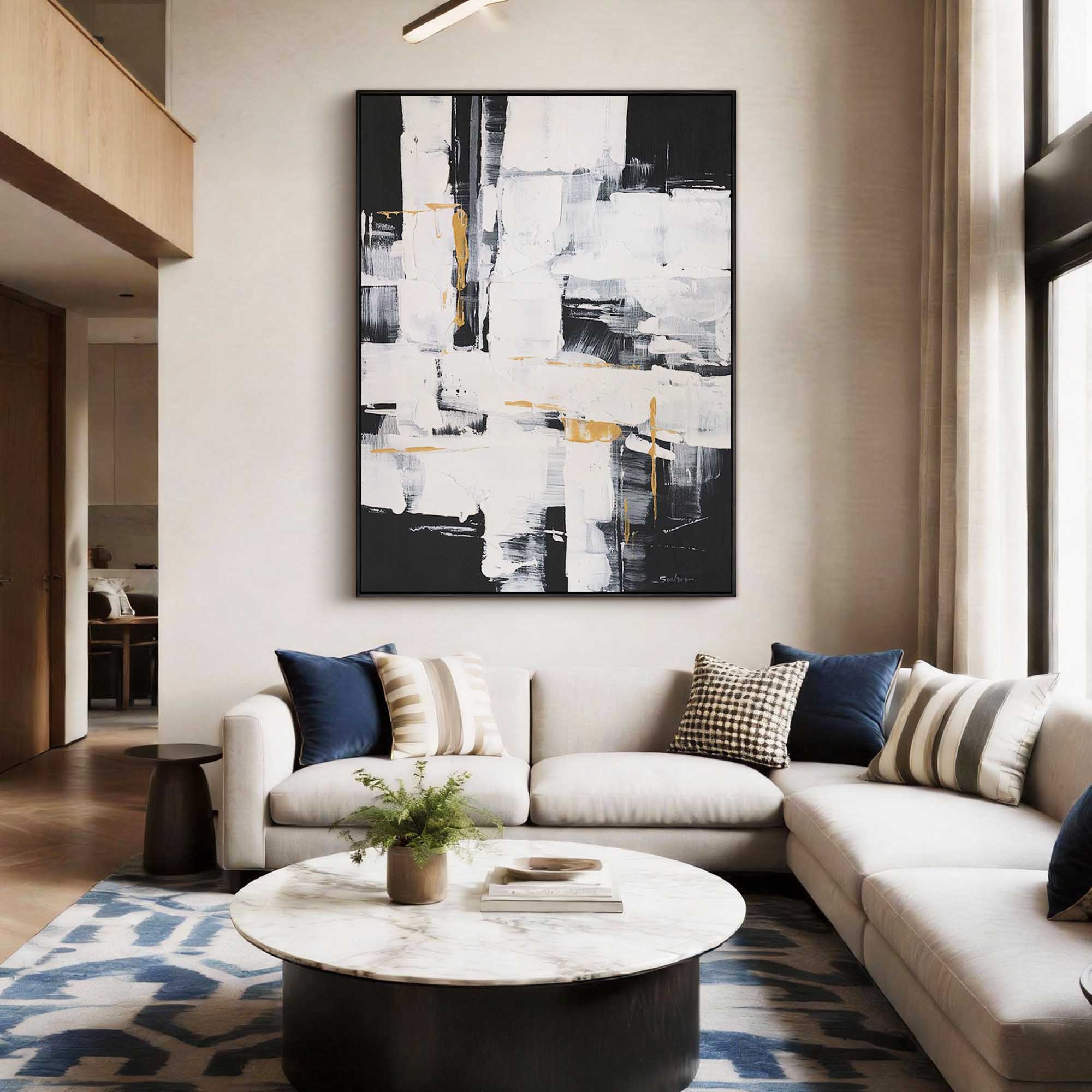 Abstract Canvas Art #AB932