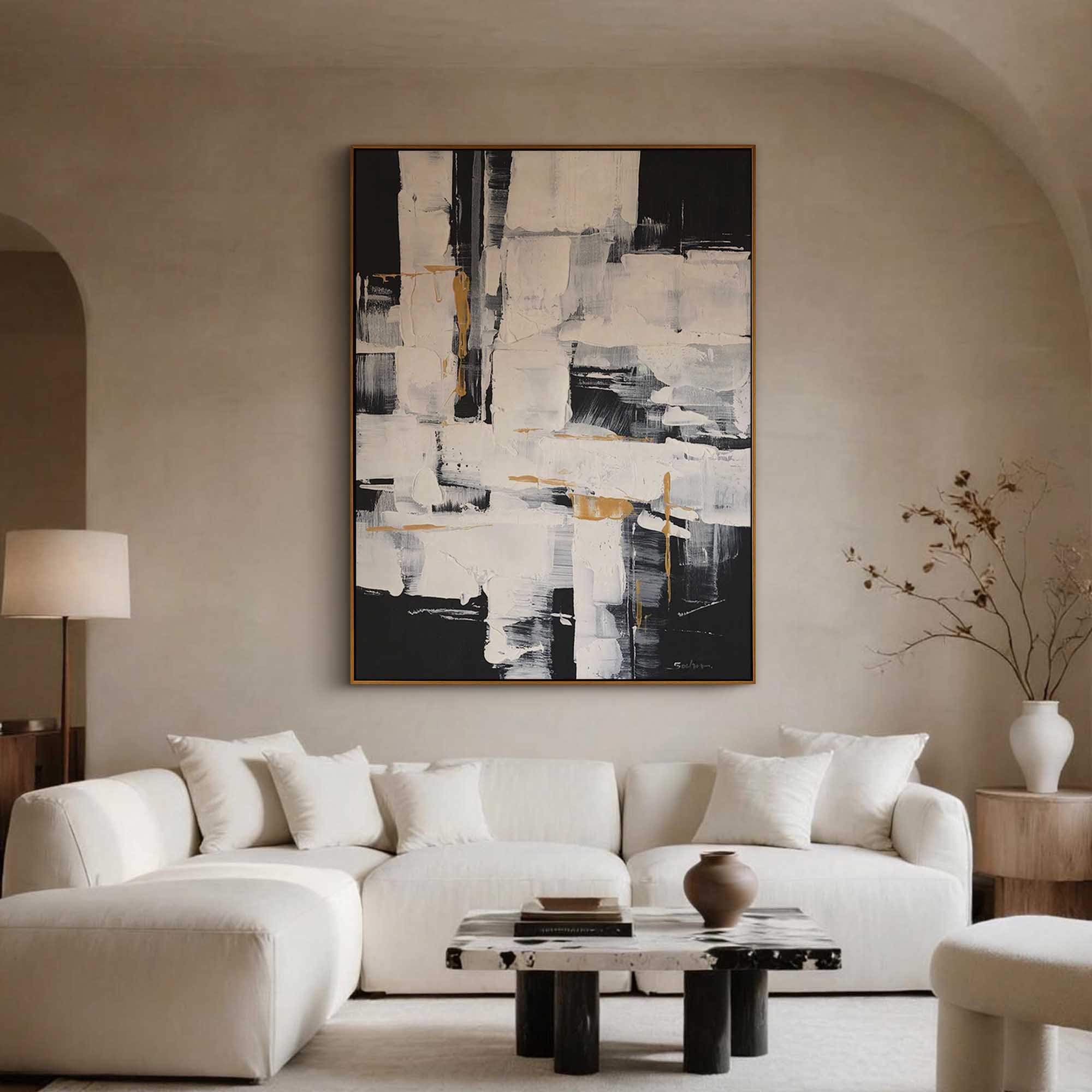 Abstract Canvas Art #AB932