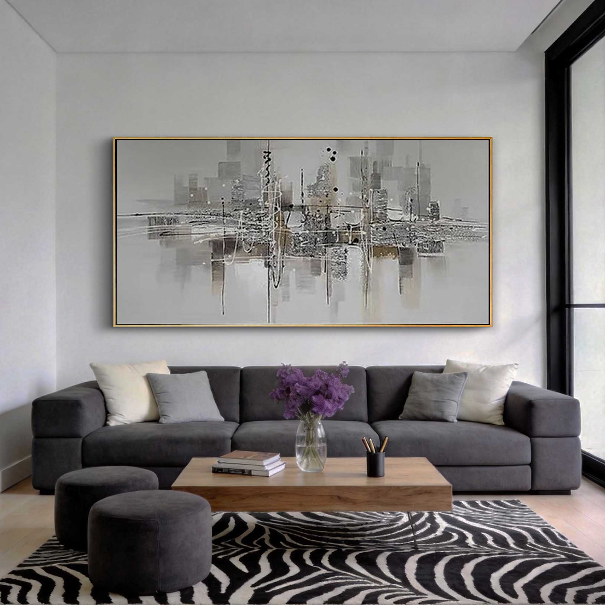 Abstract Canvas Art #AB992