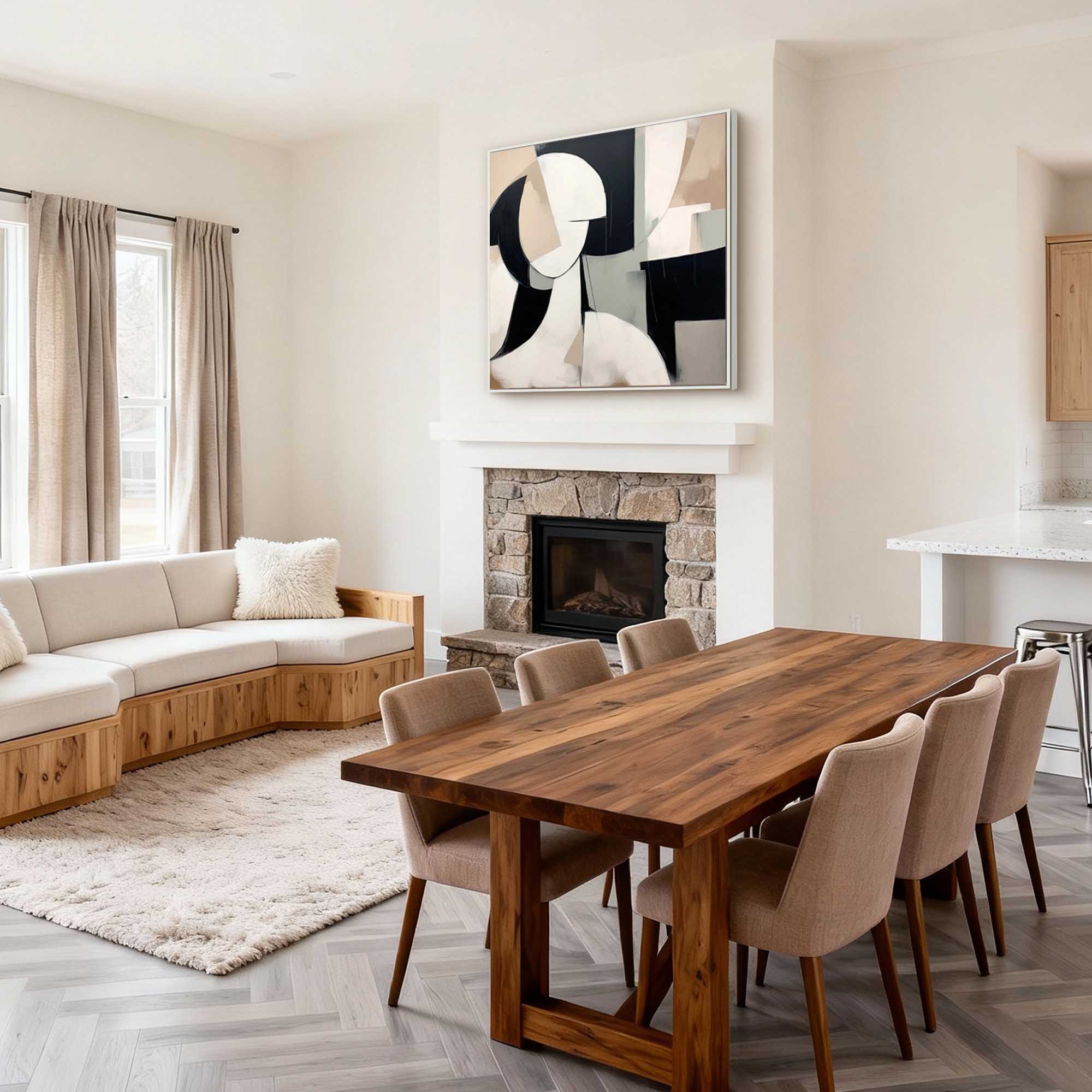 Abstract Canvas Art #AB914