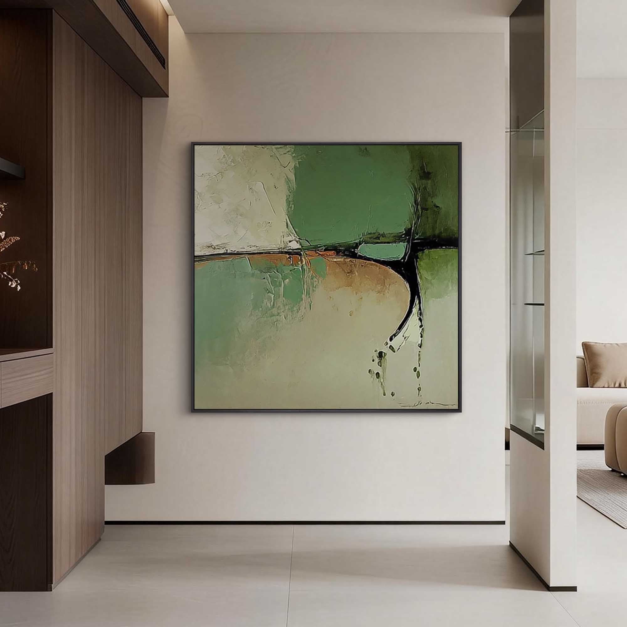 Abstract Canvas Art #AB1003