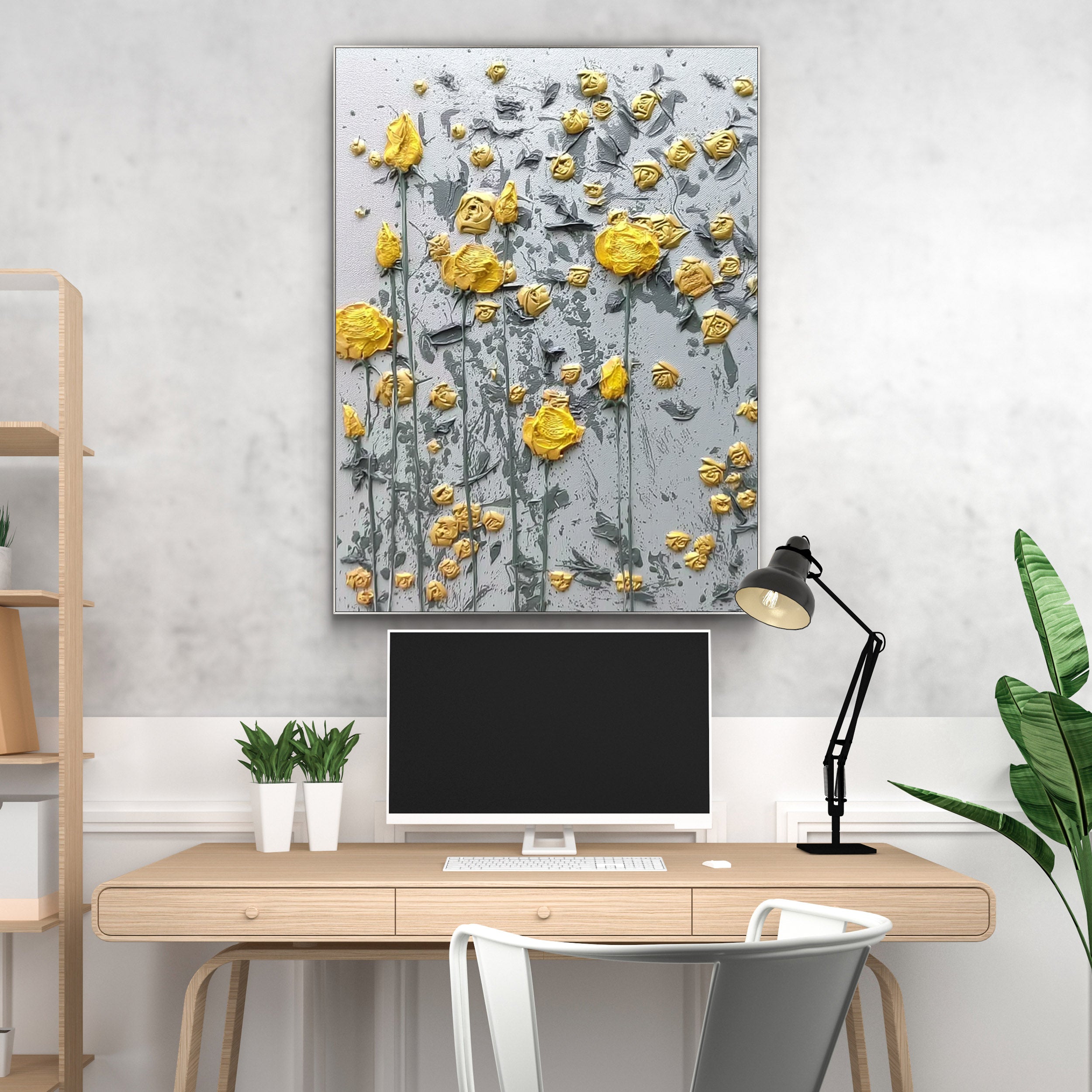 Flower Canvas Art #FL286