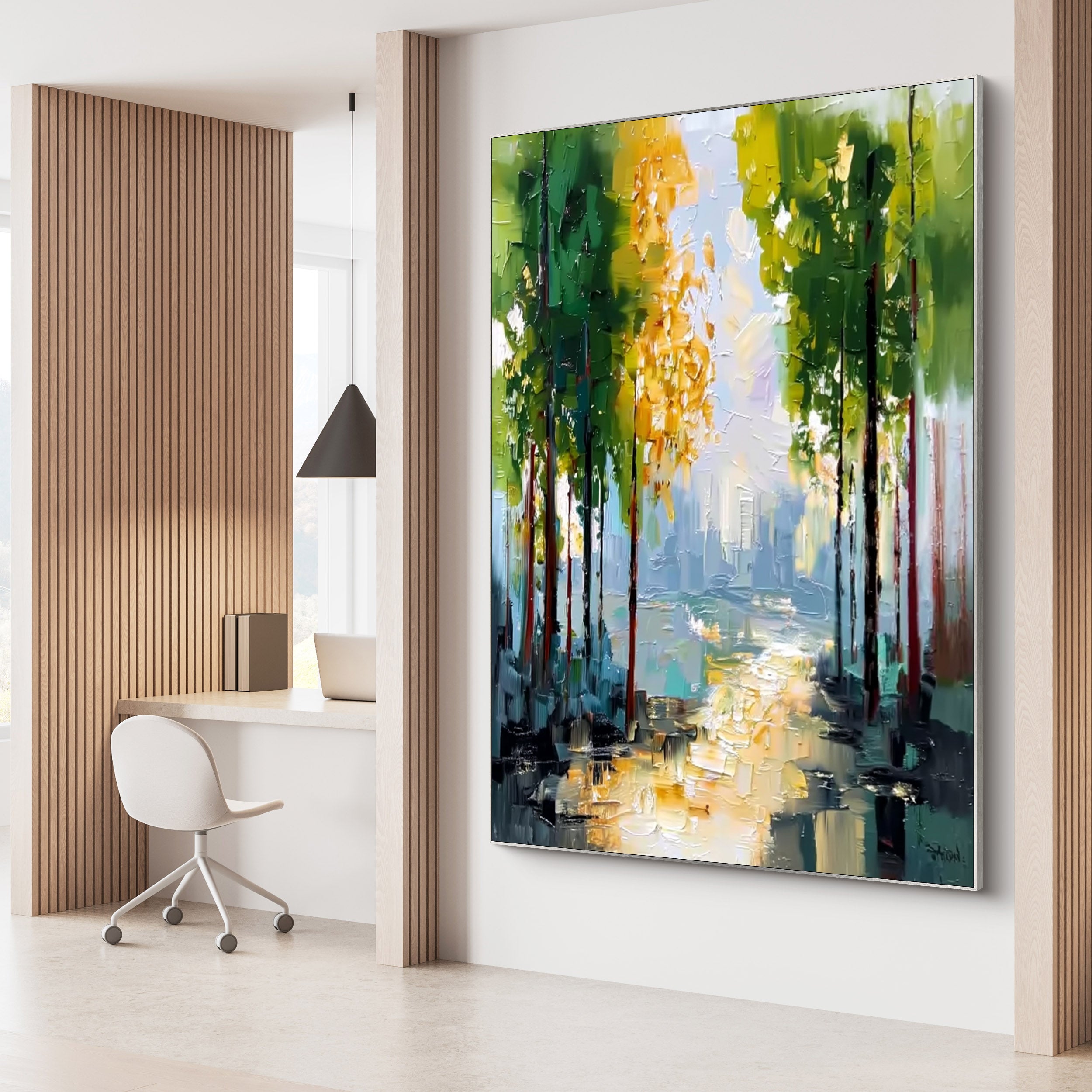 Landscape Canvas Art #LC095