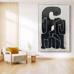 Abstract Canvas Art #AB805