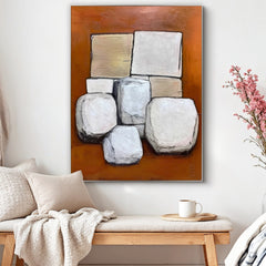 Abstract Canvas Art #AB818