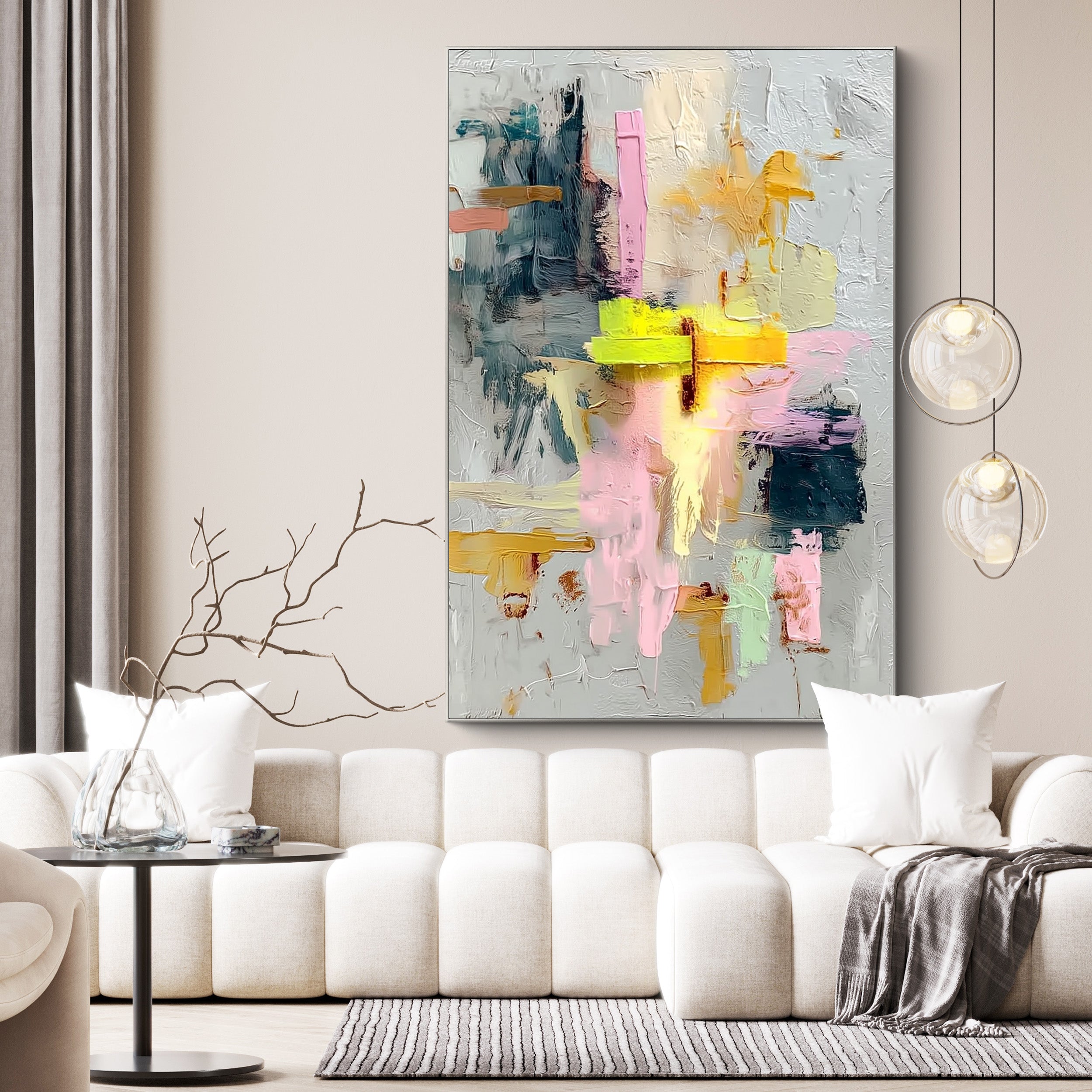 Abstract Canvas Art #AB816