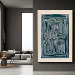 Abstract Canvas Art #AB810