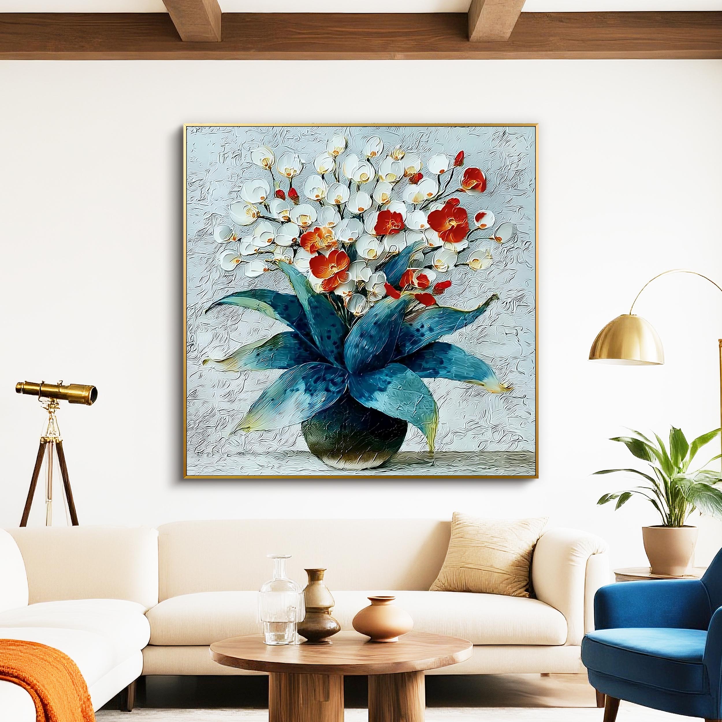 Flower Canvas Art #FL290