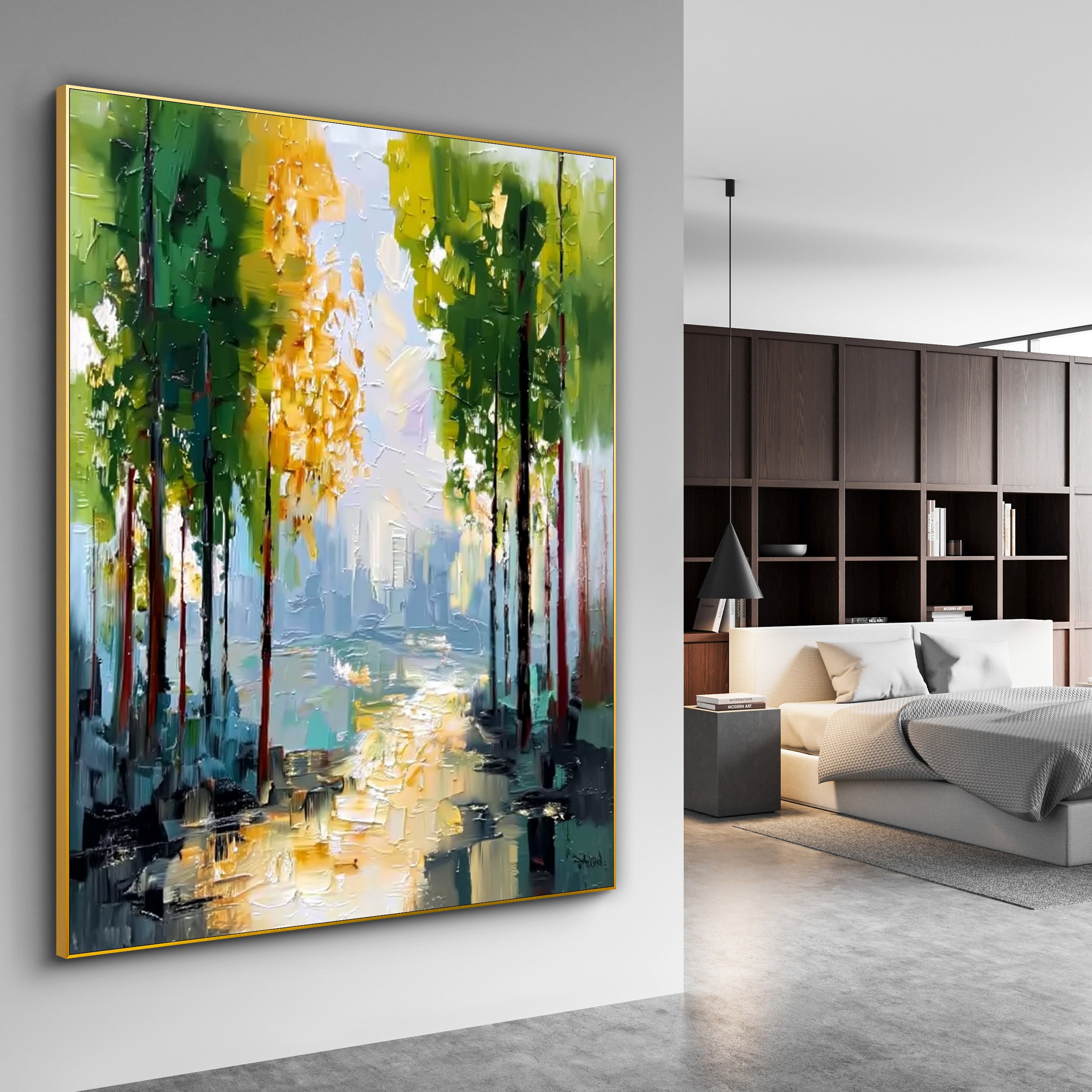 Landscape Canvas Art #LC095