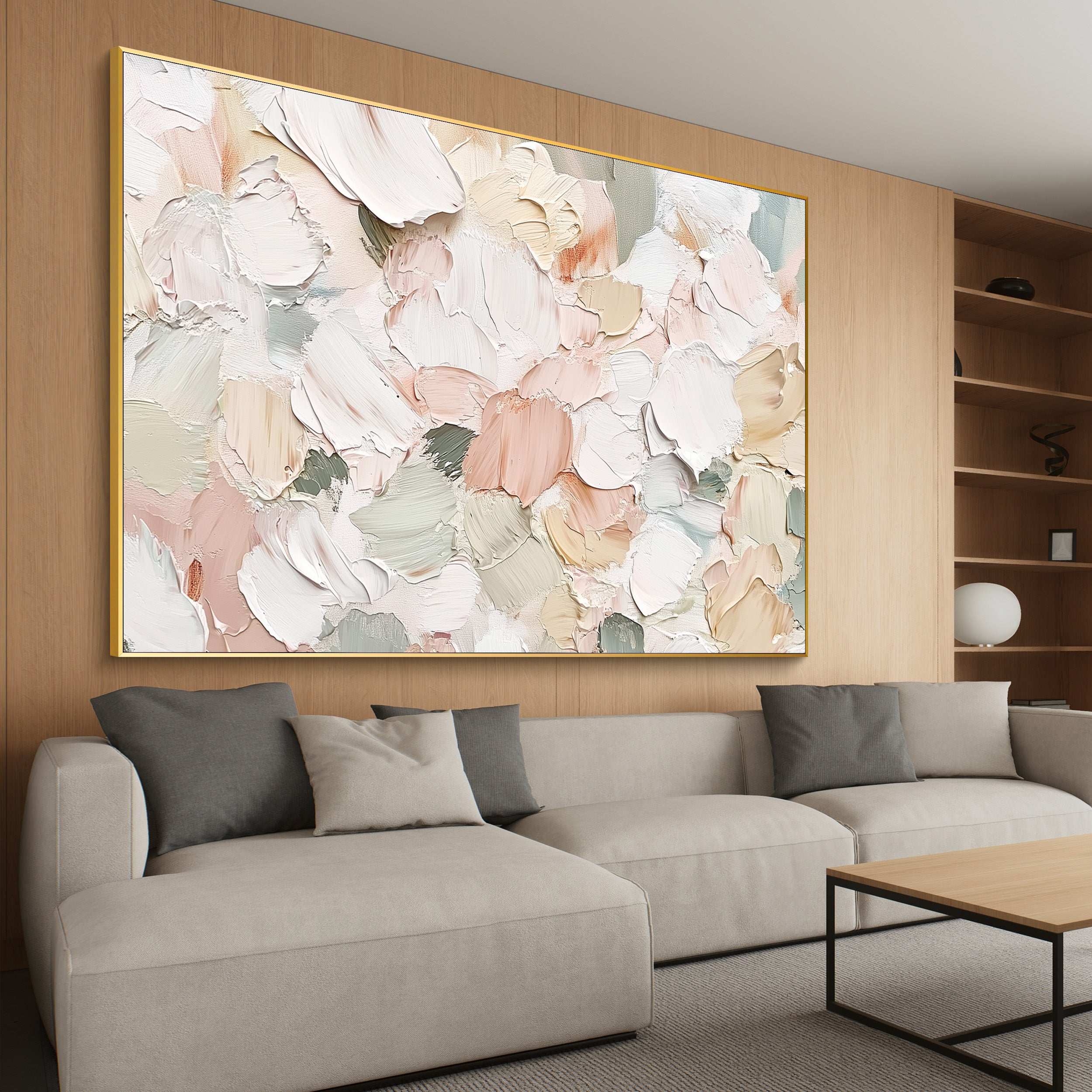 Pastel Harmony|Plaster & Texture Art #PT 157