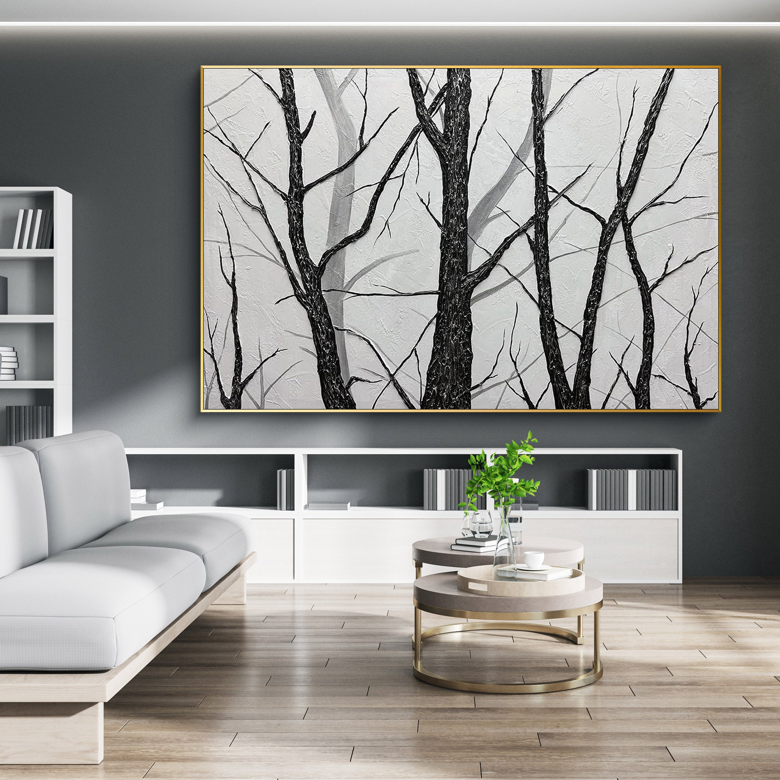 Abstract Canvas Art #AB814