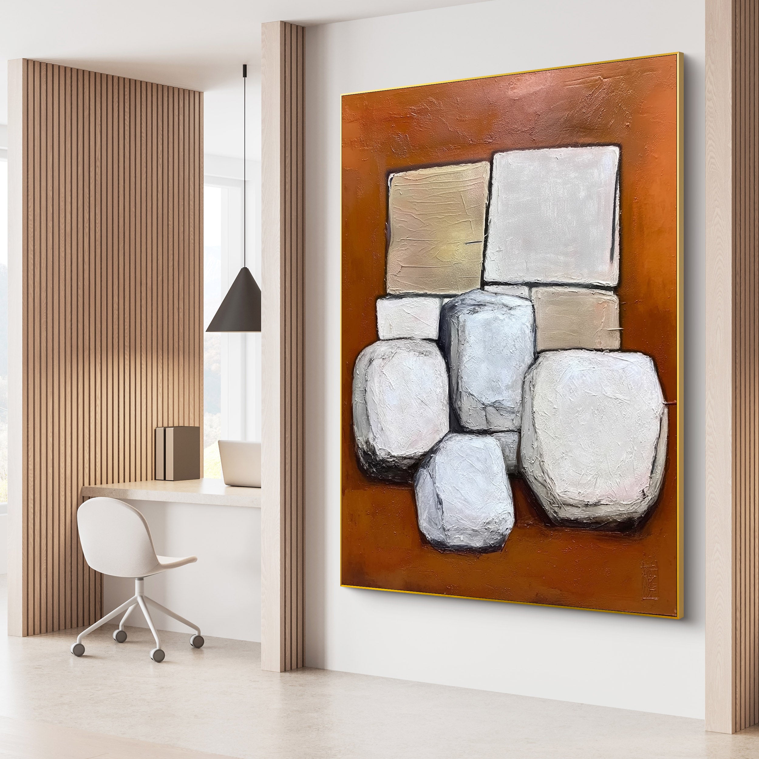 Abstract Canvas Art #AB818