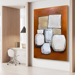 Abstract Canvas Art #AB818