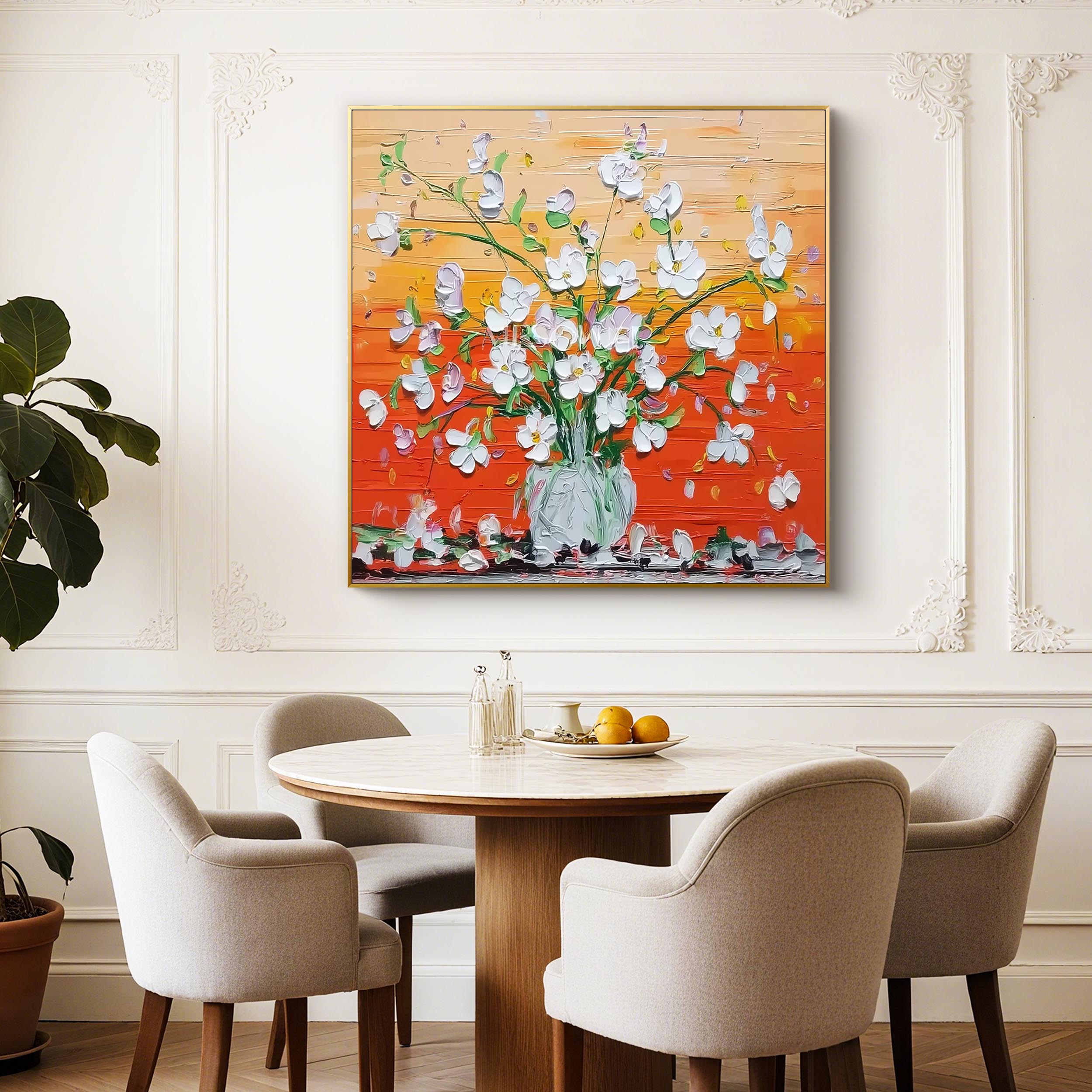 Flower Canvas Art #FL289