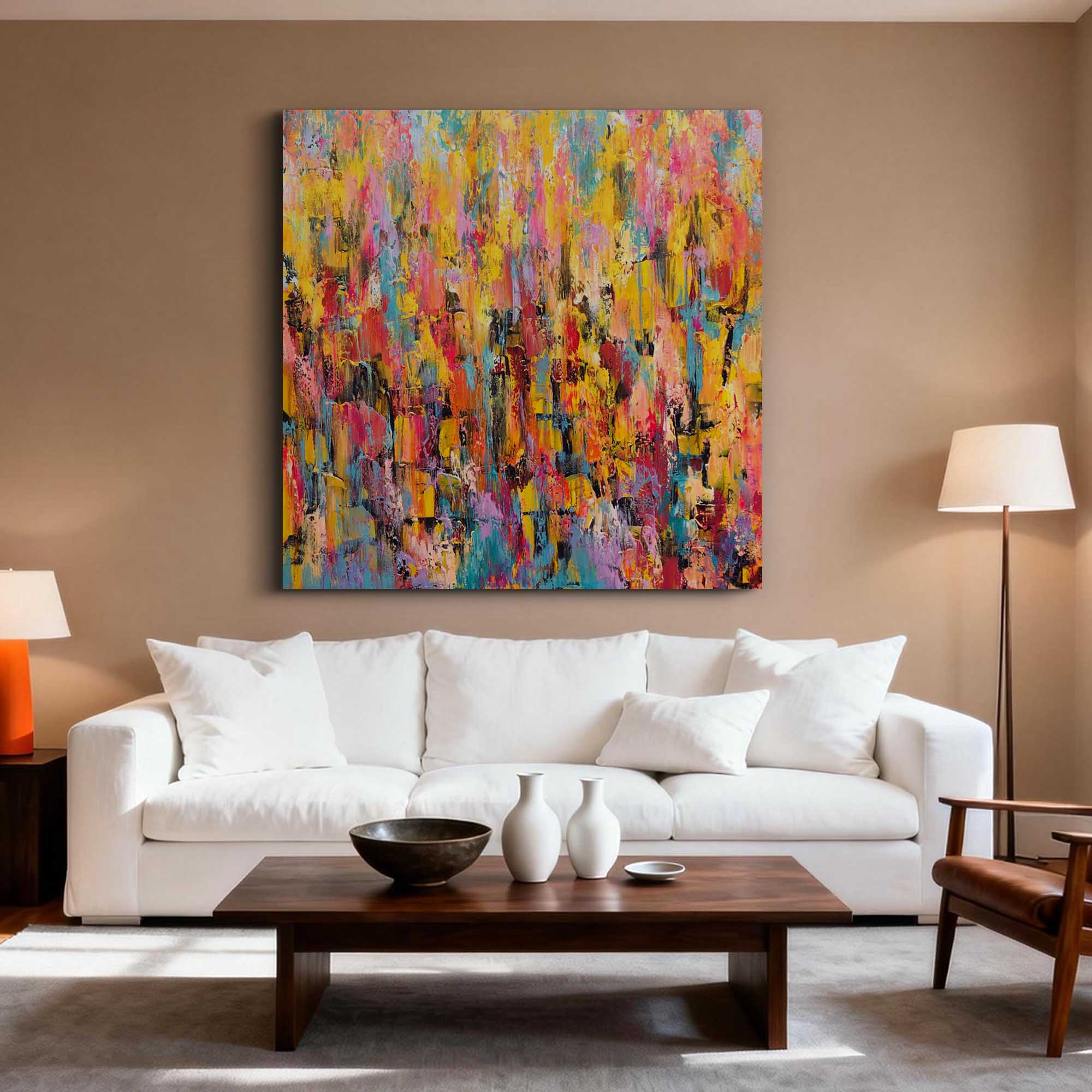 Abstract Canvas Art #AB1014