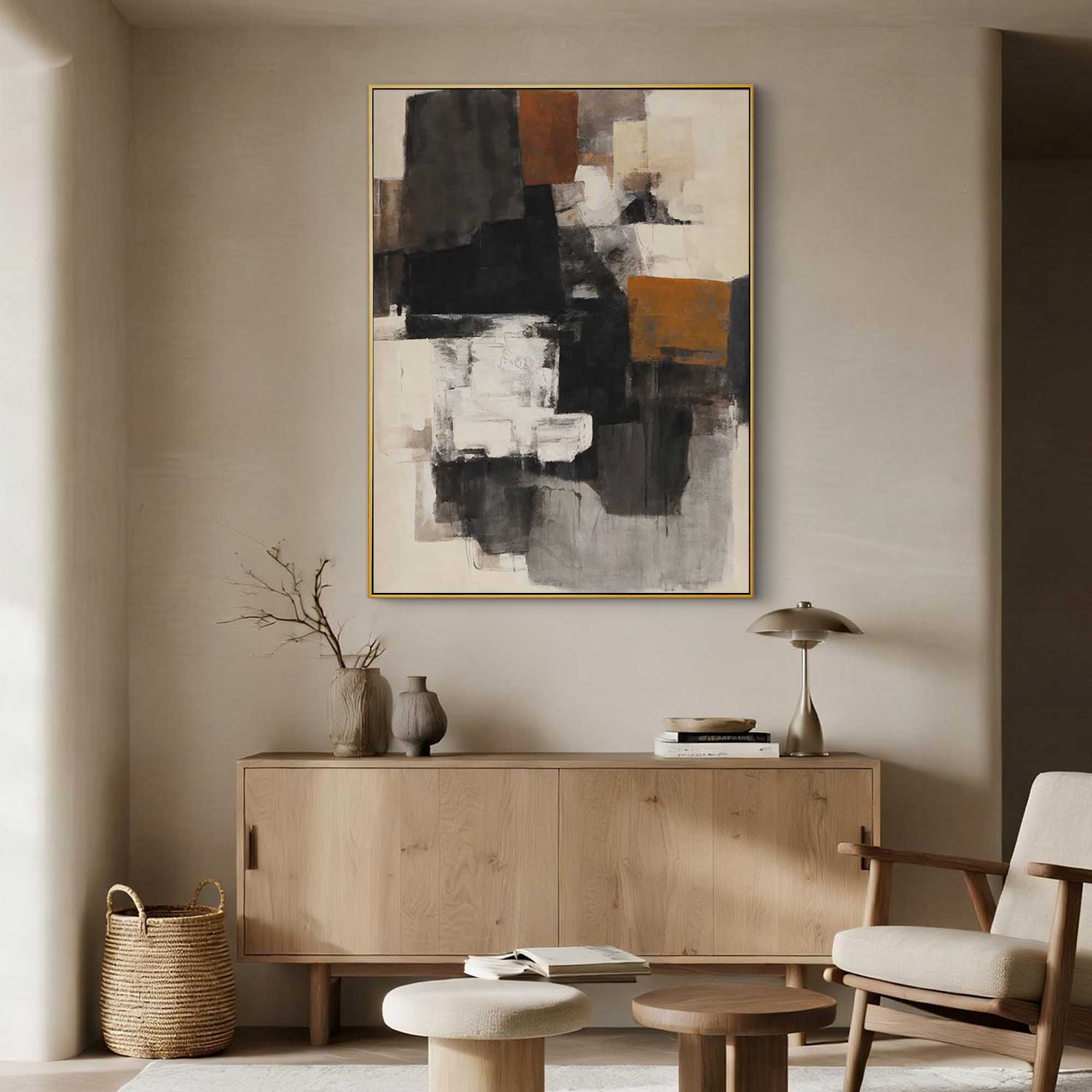 Abstract Canvas Art #AB931