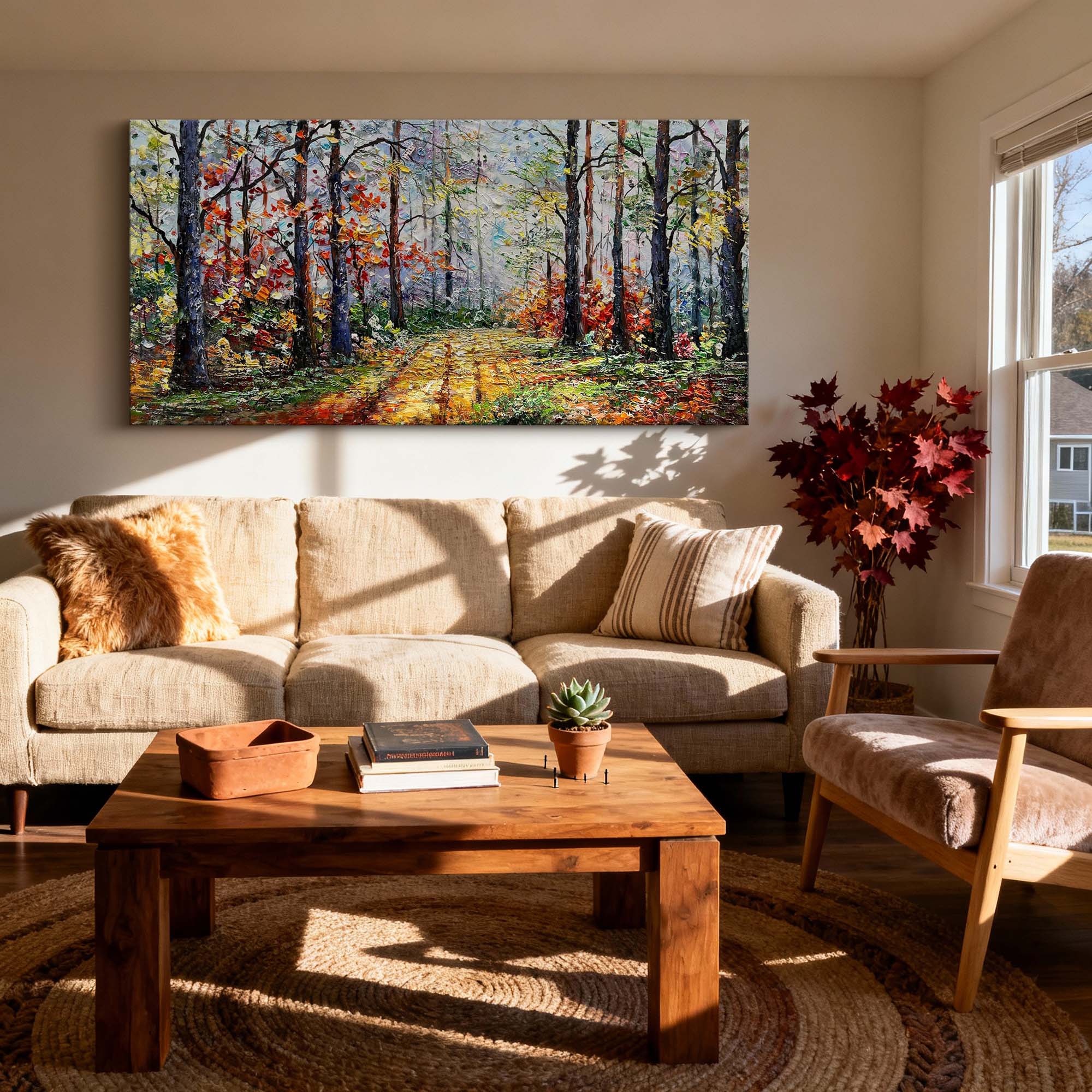 Landscape Canvas Art #LC091