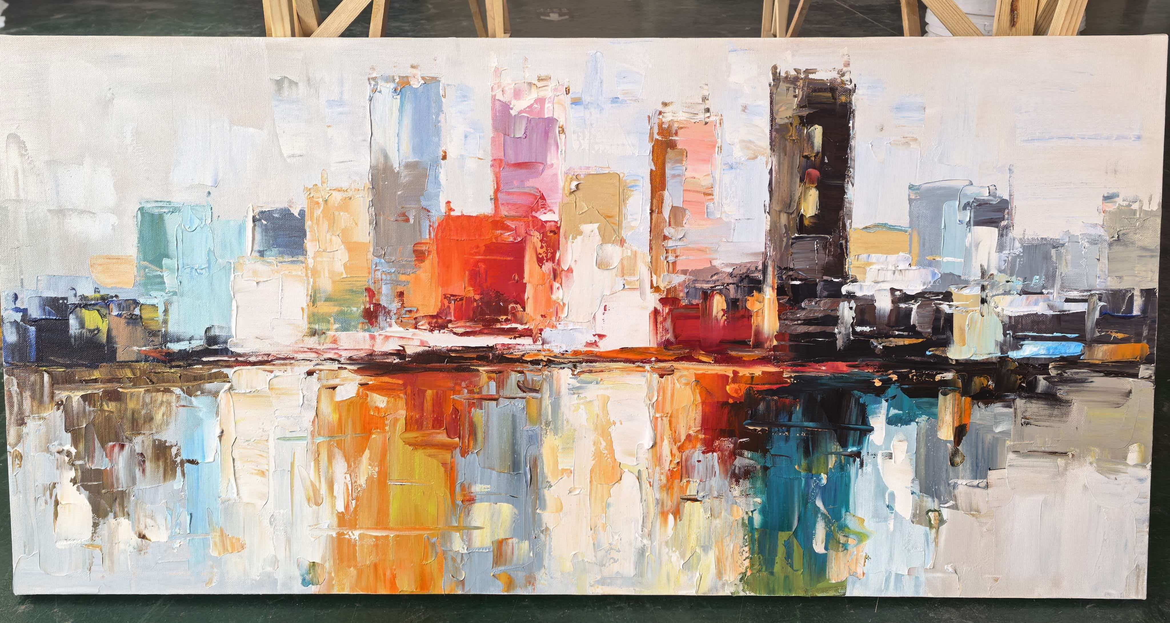 Abstract Canvas Art #AB988