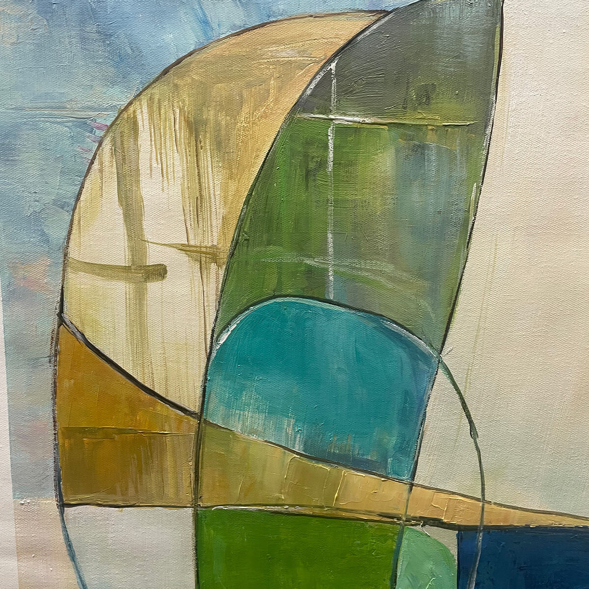 Abstract Canvas Art #AB926