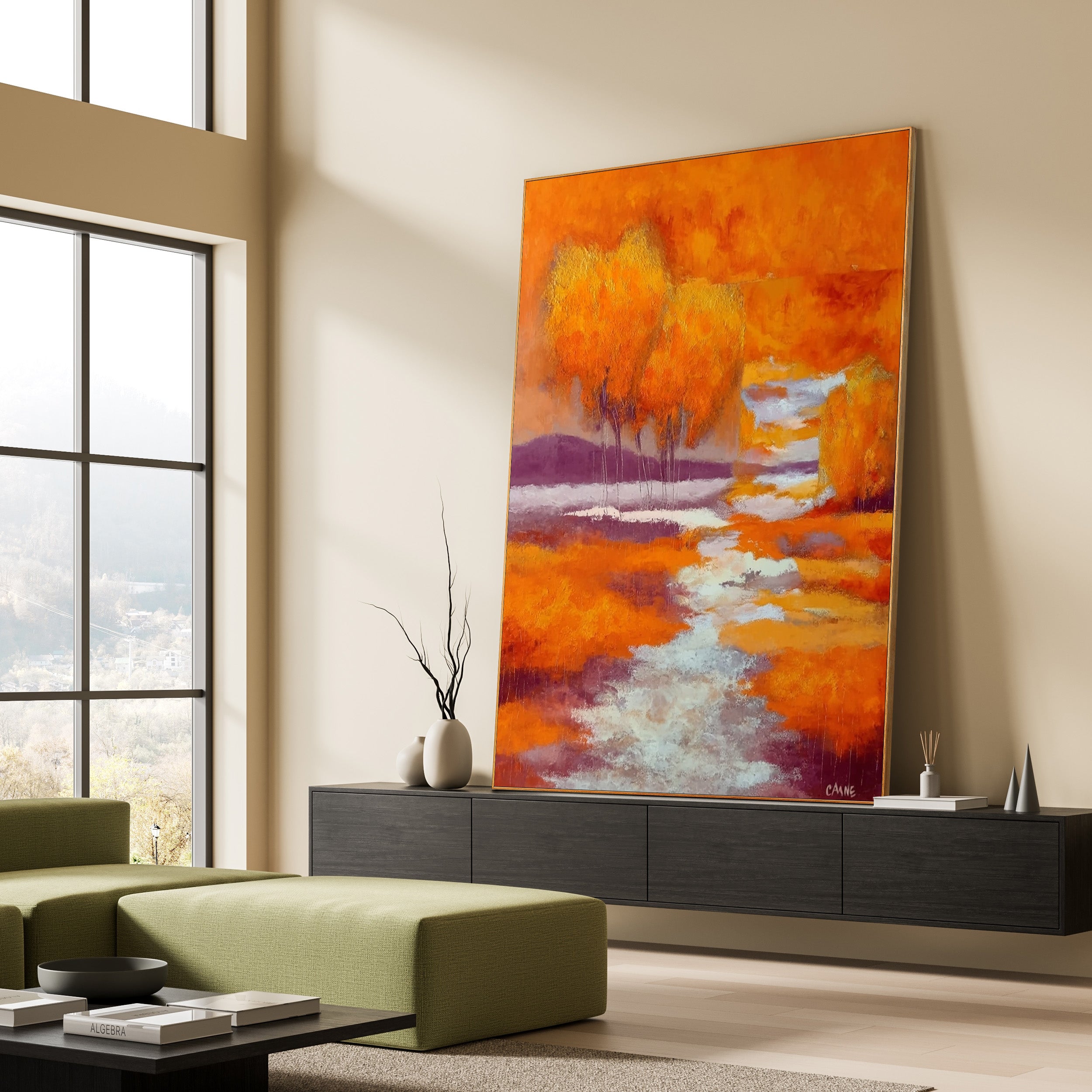 Landscape Canvas Art #LC097