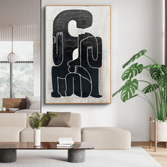 Abstract Canvas Art #AB805