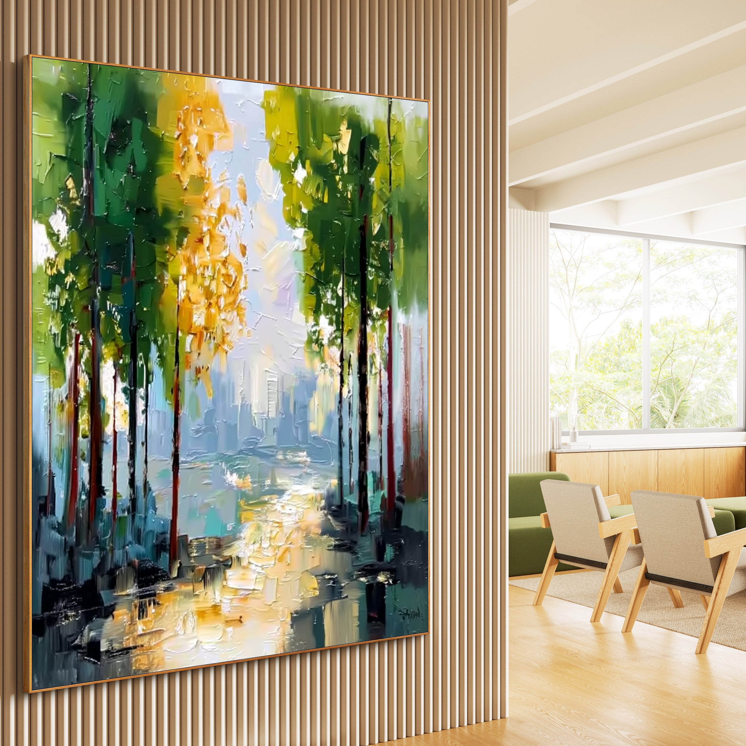 Landscape Canvas Art #LC095