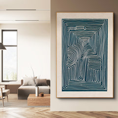 Abstract Canvas Art #AB810