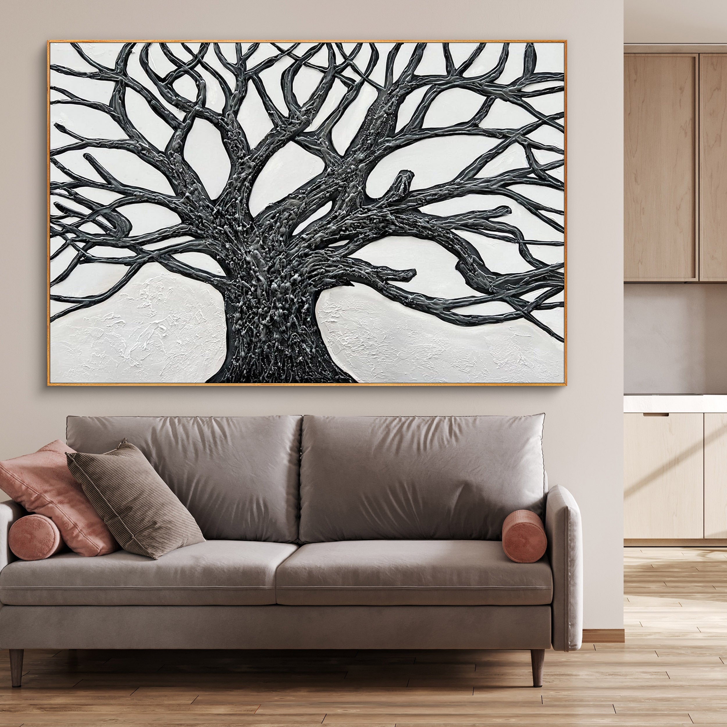 Abstract Canvas Art #AB815