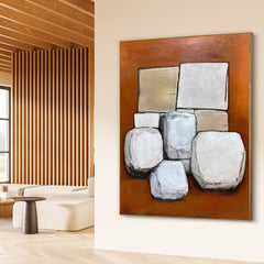 Abstract Canvas Art #AB818