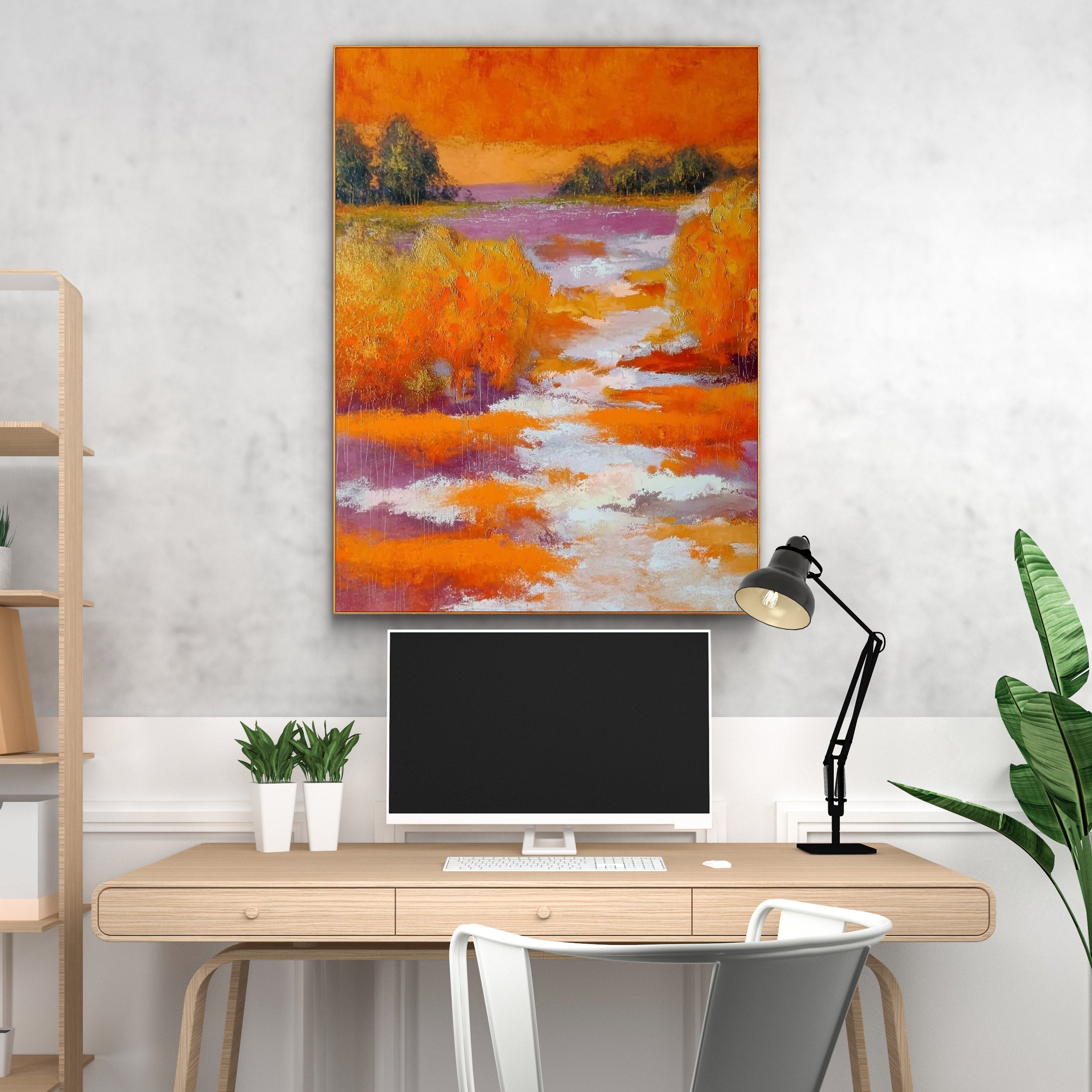 Landscape Canvas Art #LC096