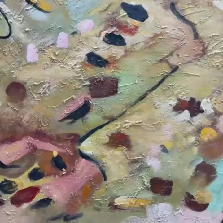 Abstract Canvas Art #AB930