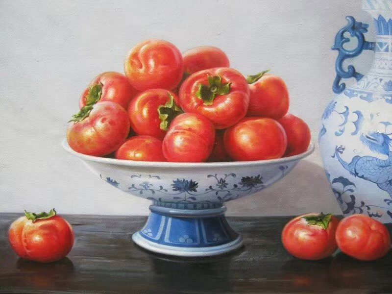 Still-life painting by Mr. Wang
