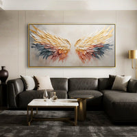 "Sand Chromatic Rhythm" is a 100% hand-painted abstract artwork created with professional oil and acrylic paints on high-quality canvas. Its beige & grey palette and visible textured strokes give every piece authentic handmade variation and tactile depth.