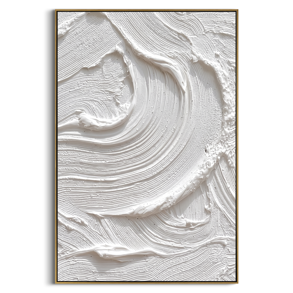 "Warm Black Gold Abstract Blocks" - Modern Heavy Impasto Geometric Abstract | Black & Brown Palette Knife Painting | Luxury Vertical Wall Art #PT 1759